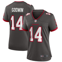 Chris Godwin Tampa Bay Buccaneers Women's Alternate Game Jersey Pewter | Nike for Sale