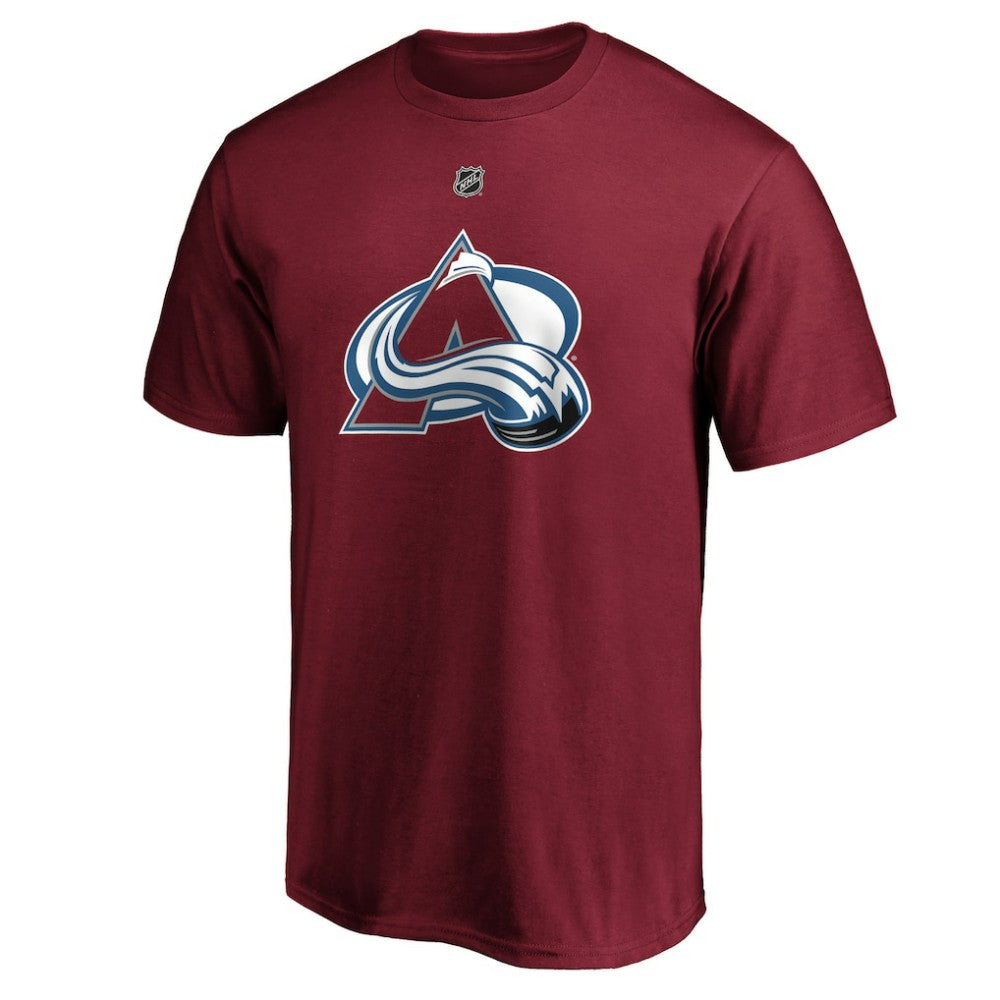 Cale Makar Colorado Avalanche Fanatics Authentic Stack Player Name & Number T-Shirt - Burgundy - NHL