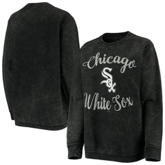 Chicago White Sox G-III 4Her by Carl Banks Women's Script Comfy Cord Pullover Sweatshirt - MLB