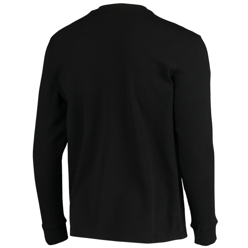 Arizona Cardinals Dunbrooke Logo Maverick Thermal Henley Long Sleeve T-Shirt Black | NFL