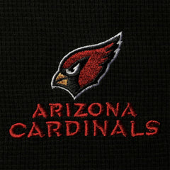 Arizona Cardinals Dunbrooke Logo Maverick Thermal Henley Long Sleeve T-Shirt Black | NFL