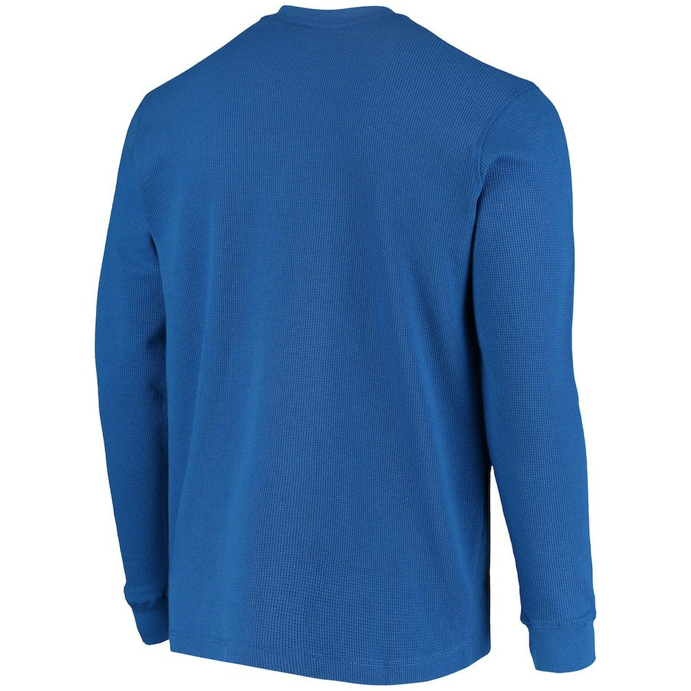 Indianapolis Colts Dunbrooke Logo Maverick Thermal Henley Long Sleeve T-Shirt Royal | NFL