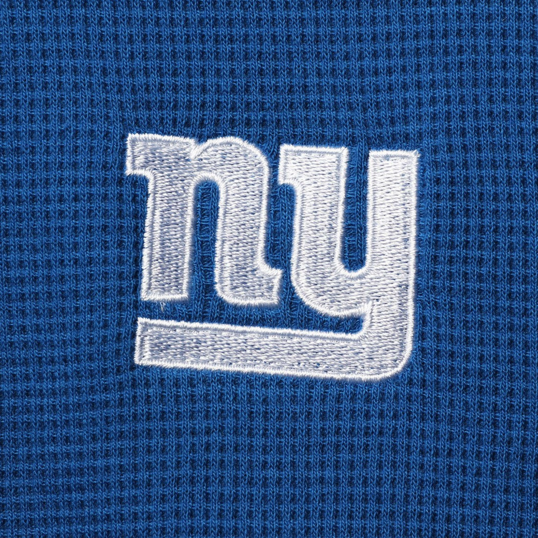 New York Giants Dunbrooke Logo Maverick Thermal Henley Long Sleeve T-Shirt Royal | NFL