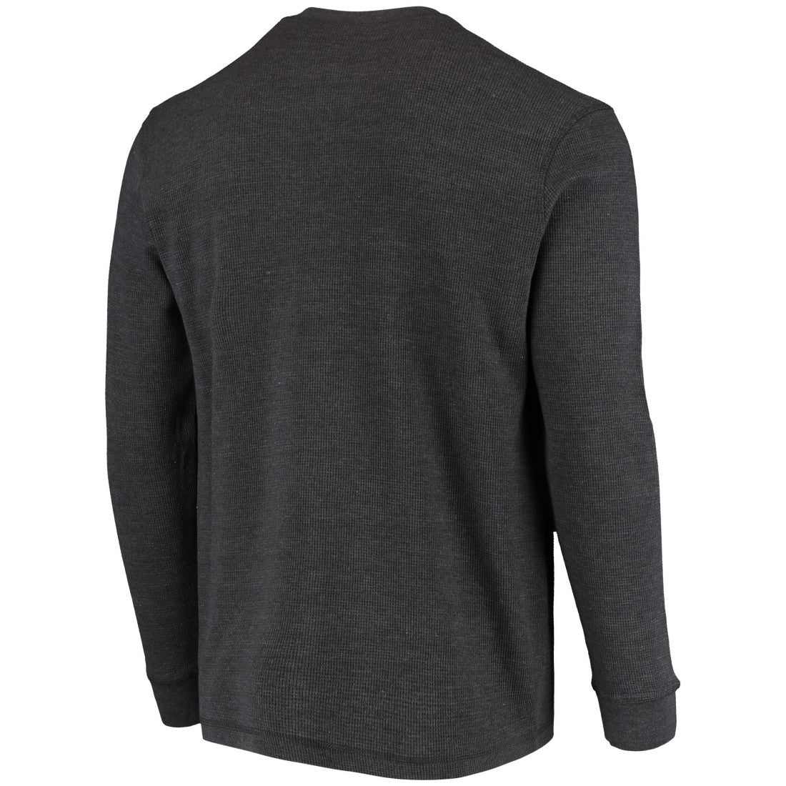 Detroit Lions Dunbrooke Logo Maverick Thermal Henley Long Sleeve T-Shirt Charcoal | NFL