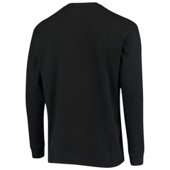 Carolina Panthers Dunbrooke Logo Maverick Thermal Henley Long Sleeve T-Shirt Black | NFL