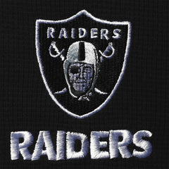 Las Vegas Raiders Dunbrooke Logo Maverick Thermal Henley Long Sleeve T-Shirt Black | NFL