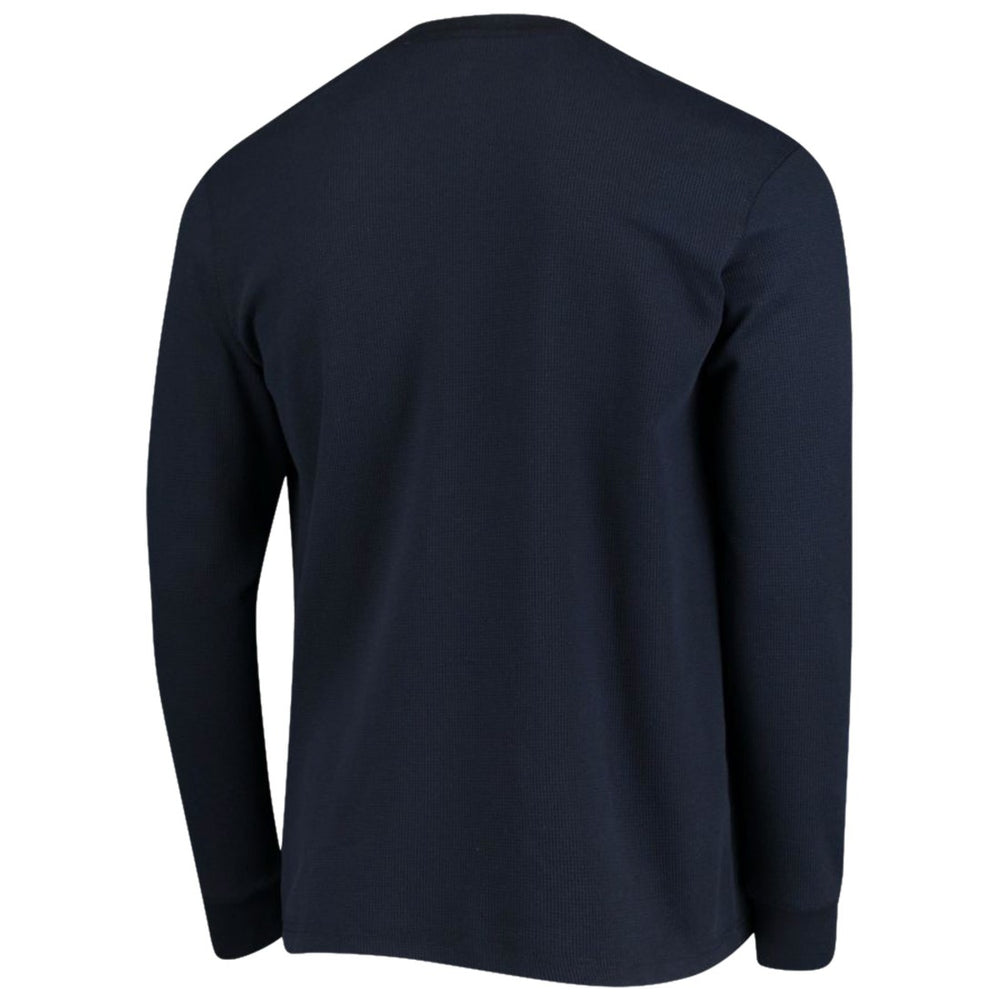 Tennessee Titans Dunbrooke Logo Maverick Thermal Henley Long Sleeve T-Shirt Navy | NFL
