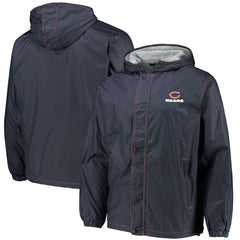 Chicago Bears Dunbrooke Logo Legacy Stadium Full-Zip Jacket- Navy | NFL