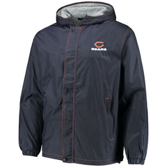 Chicago Bears Dunbrooke Logo Legacy Stadium Full-Zip Jacket- Navy | NFL