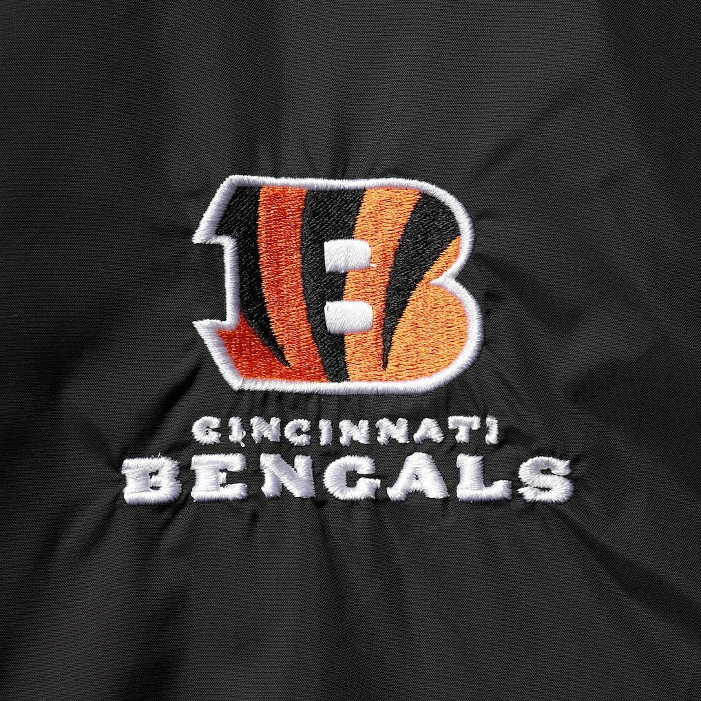 Cincinnati Bengals Dunbrooke Logo Legacy Stadium Full-Zip Jacket- Black | NFL
