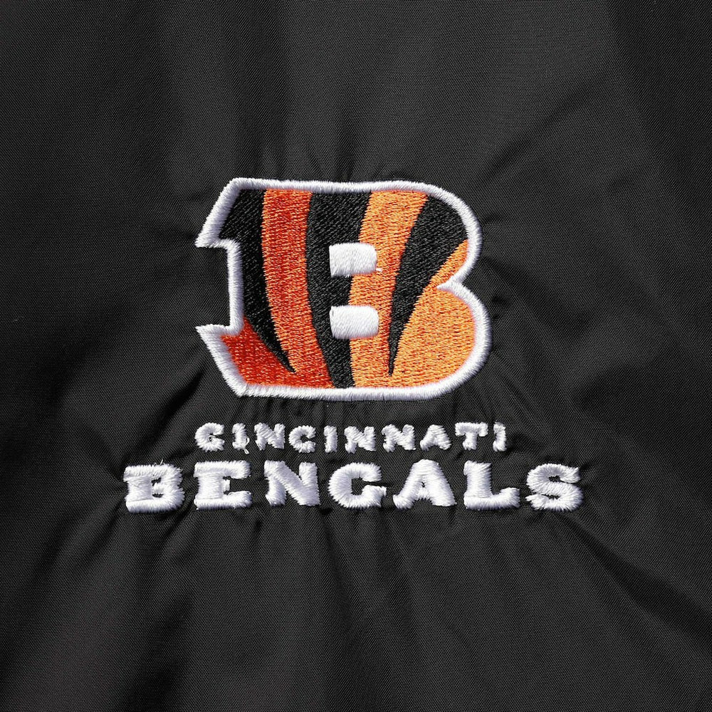 Cincinnati Bengals Dunbrooke Logo Legacy Stadium Full-Zip Jacket- Black | NFL