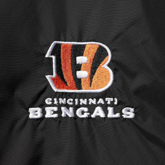 Cincinnati Bengals Dunbrooke Logo Legacy Stadium Full-Zip Jacket- Black | NFL