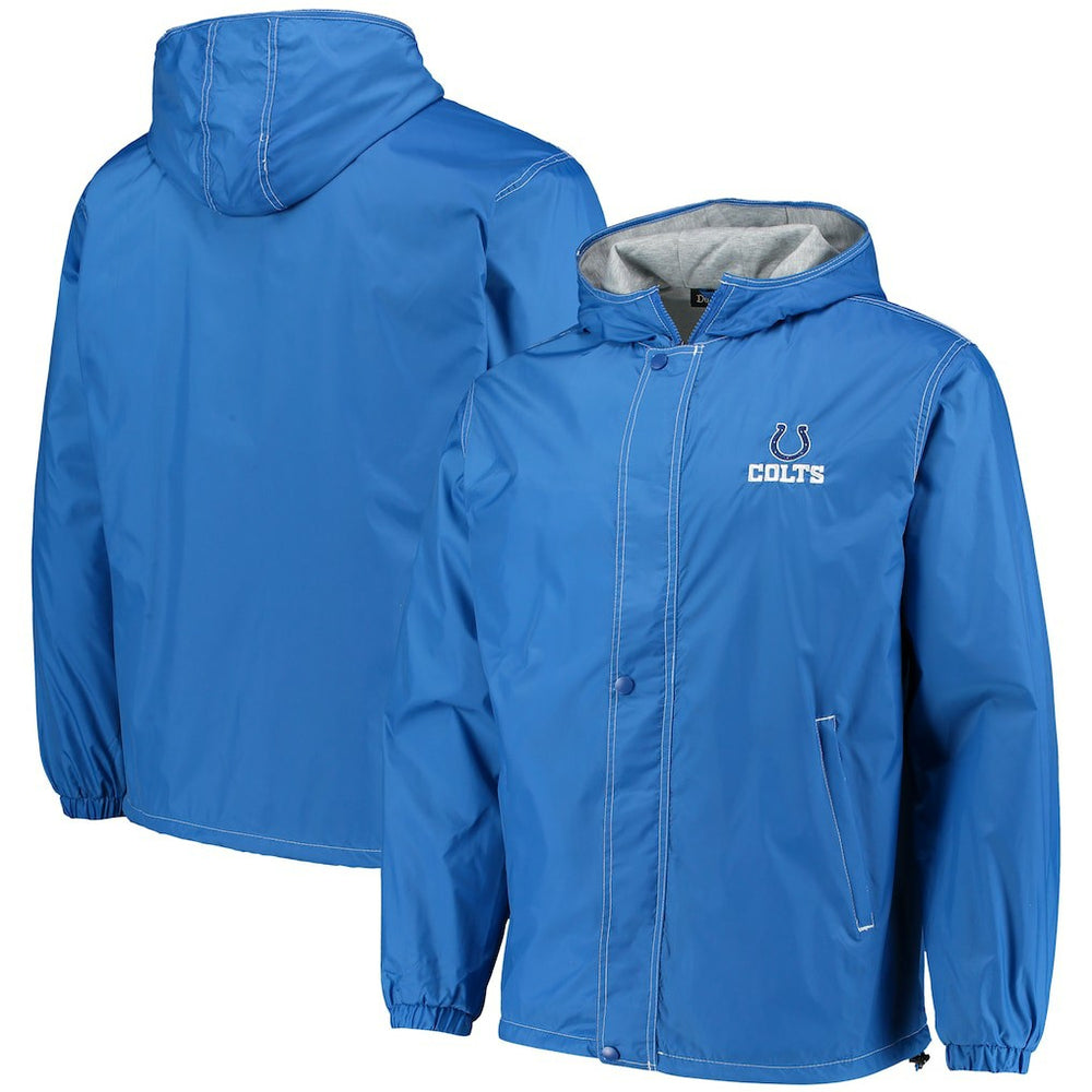 Indianapolis Colts Dunbrooke Logo Legacy Stadium Full-Zip Jacket- Royal | NFL