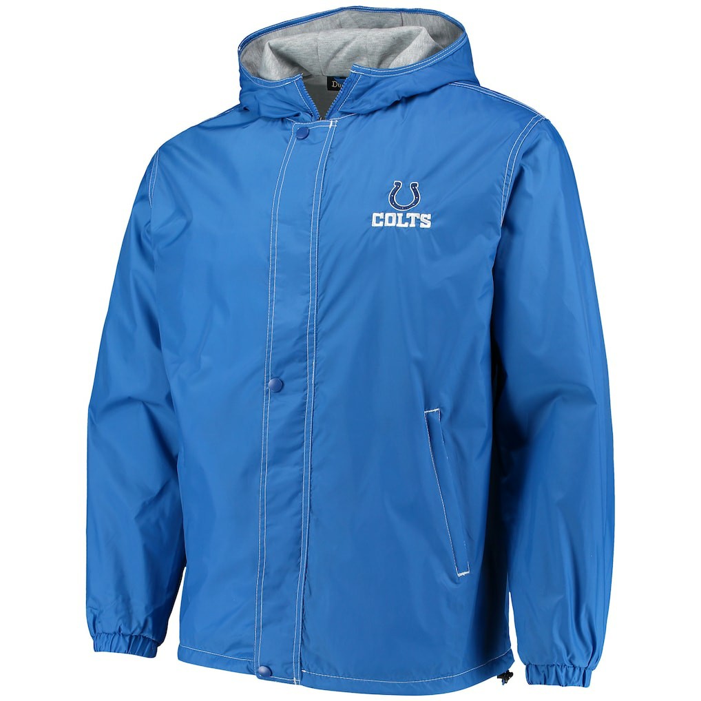 Indianapolis Colts Dunbrooke Logo Legacy Stadium Full-Zip Jacket- Royal | NFL