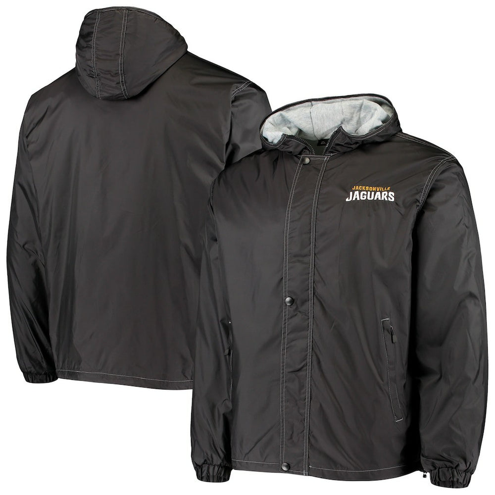 Jacksonville Jaguars Dunbrooke Logo Legacy Stadium Full-Zip Jacket- Black | NFL