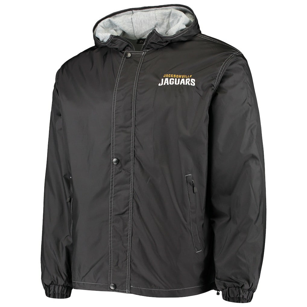 Jacksonville Jaguars Dunbrooke Logo Legacy Stadium Full-Zip Jacket- Black | NFL