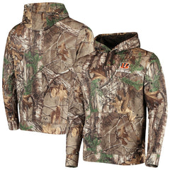 Cincinnati Bengals Dunbrooke Circle Champion Tech Fleece Pullover Hoodie Realtree Camo | NFL