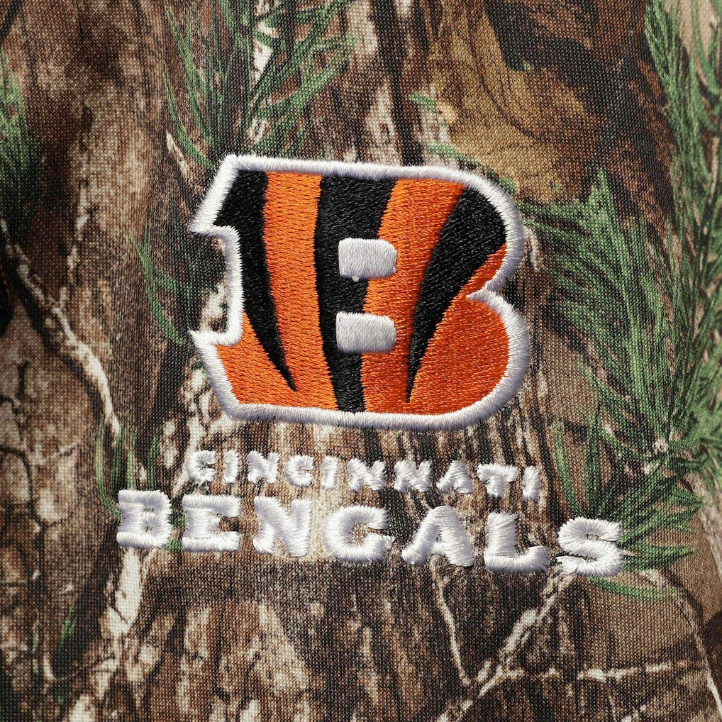 Cincinnati Bengals Dunbrooke Circle Champion Tech Fleece Pullover Hoodie Realtree Camo | NFL