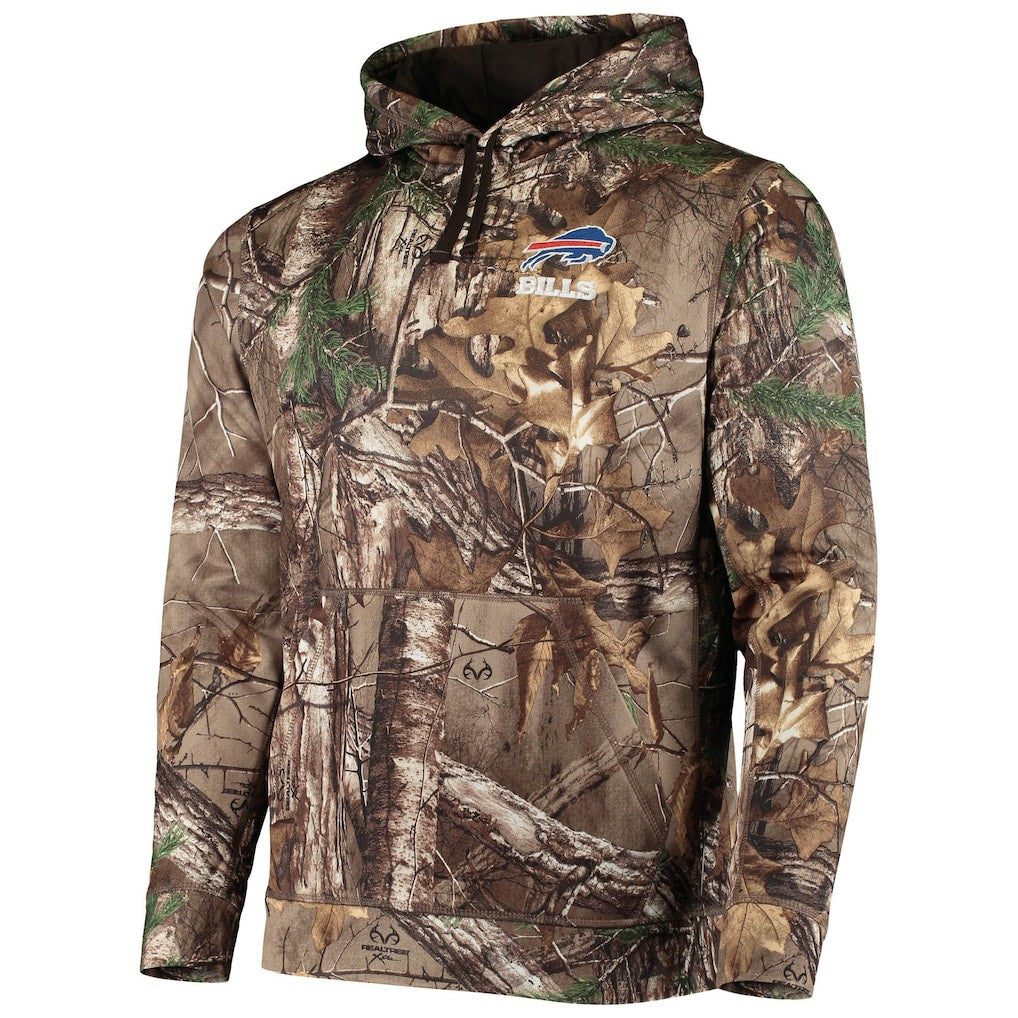 Buffalo Bills Dunbrooke Circle Champion Tech Fleece Pullover Hoodie Realtree Camo | NFL