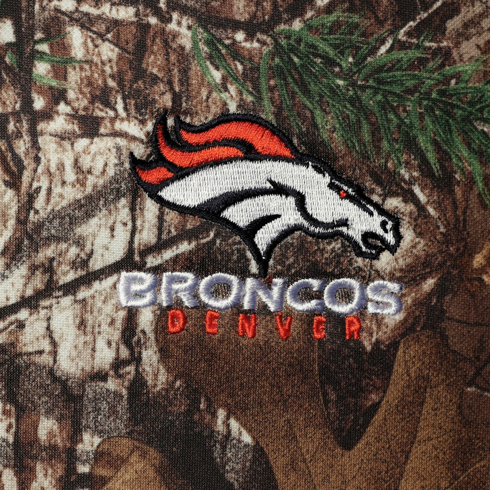 Denver Broncos Dunbrooke Circle Champion Tech Fleece Pullover Hoodie Realtree Camo | NFL