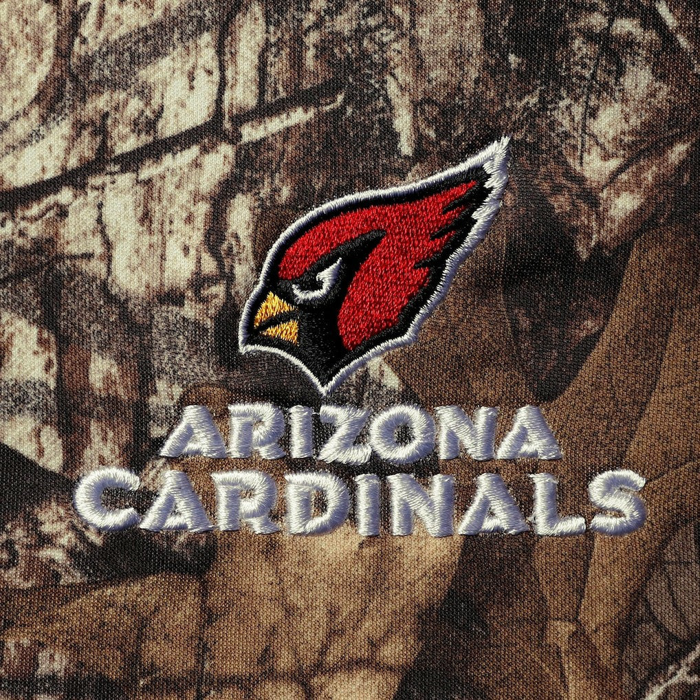 Arizona Cardinals Dunbrooke Circle Champion Tech Fleece Pullover Hoodie Realtree Camo | NFL
