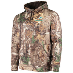 Miami Dolphins Dunbrooke Circle Champion Tech Fleece Pullover Hoodie Realtree Camo | NFL