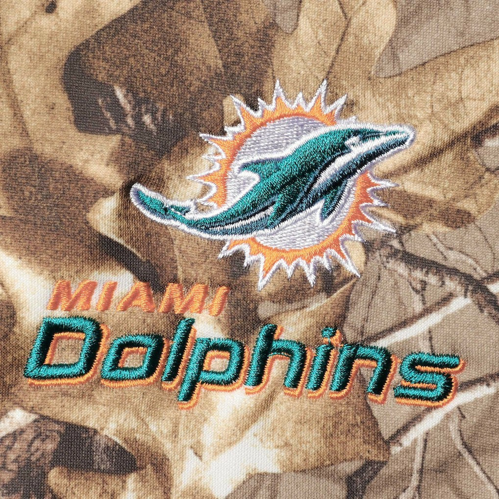 Miami Dolphins Dunbrooke Circle Champion Tech Fleece Pullover Hoodie Realtree Camo | NFL