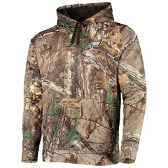 Philadelphia Eagles Dunbrooke Circle Champion Tech Fleece Pullover Hoodie Realtree Camo | NFL