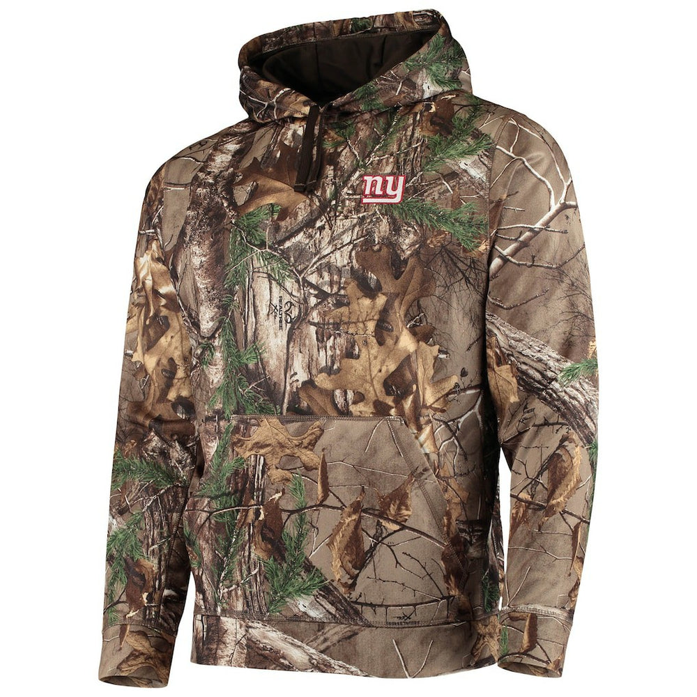 New York Giants Dunbrooke Circle Champion Tech Fleece Pullover Hoodie Realtree Camo | NFL