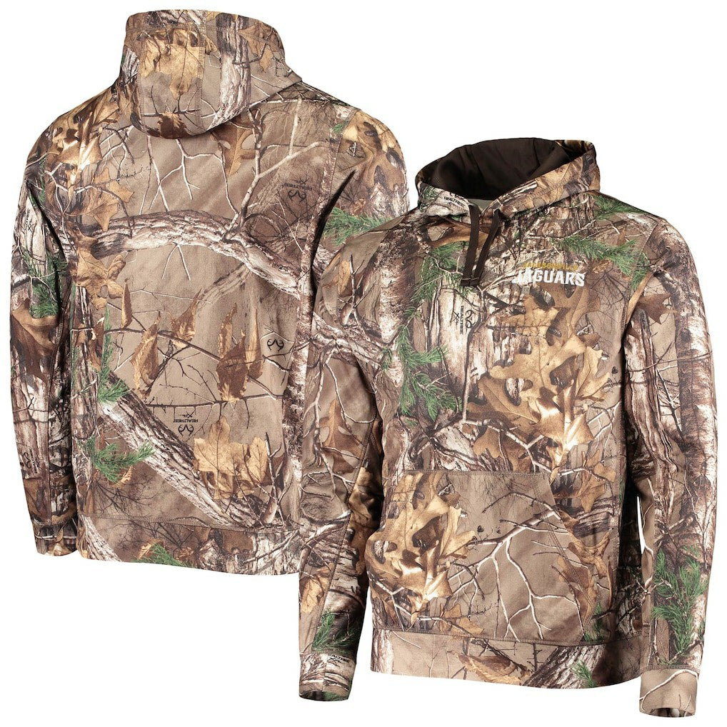 Jacksonville Jaguars Dunbrooke Circle Champion Tech Fleece Pullover Hoodie Realtree Camo | NFL