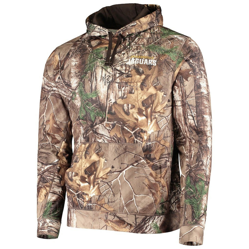 Jacksonville Jaguars Dunbrooke Circle Champion Tech Fleece Pullover Hoodie Realtree Camo | NFL