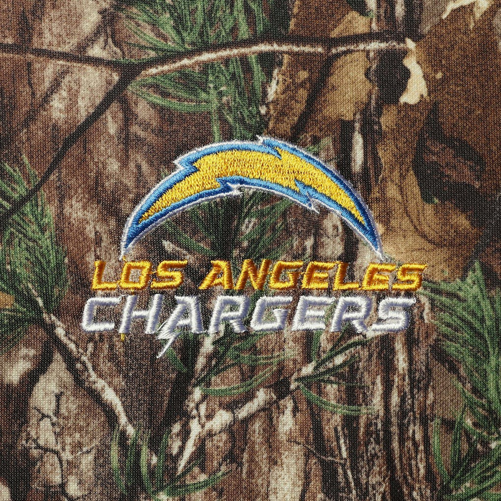 Los Angeles Chargers Dunbrooke Circle Champion Tech Fleece Pullover Hoodie Realtree Camo | NFL