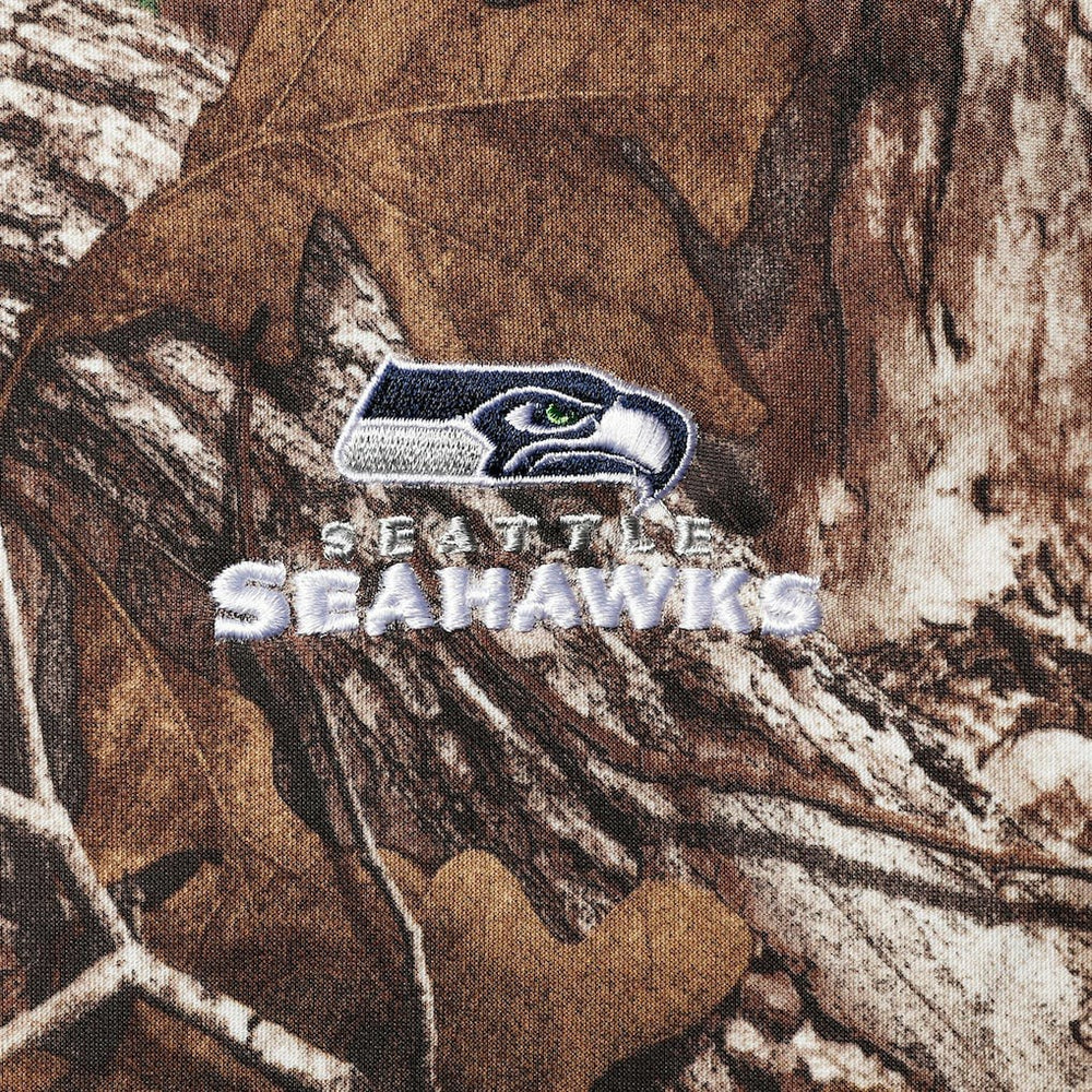 Seattle Seahawks Dunbrooke Circle Champion Tech Fleece Pullover Hoodie Realtree Camo | NFL