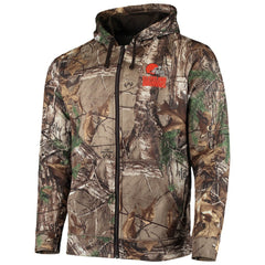 Cleveland Browns Dunbrooke Trophy Tech Fleece Full-Zip Hoodie Realtree Camo | NFL