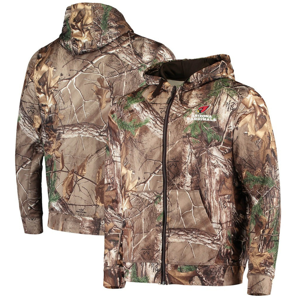Arizona Cardinals Dunbrooke Trophy Tech Fleece Full-Zip Hoodie Realtree Camo | NFL