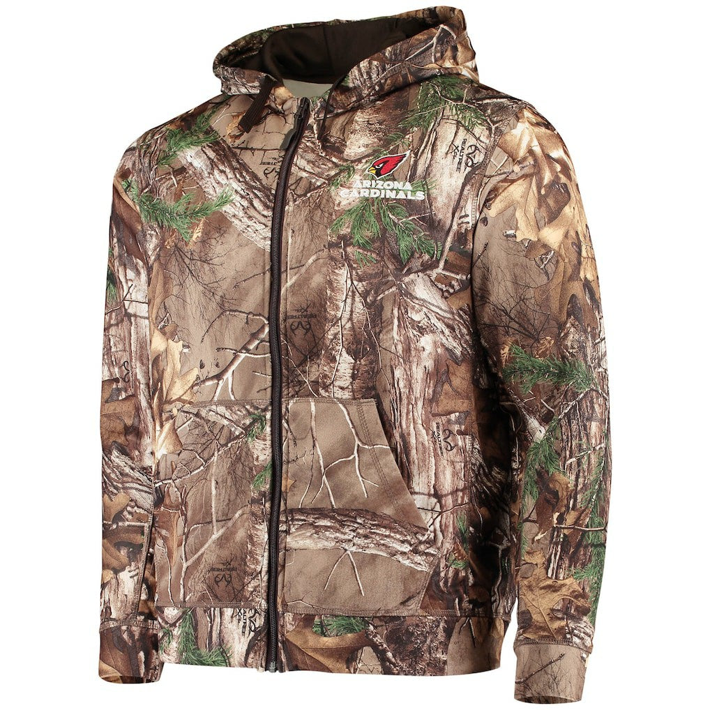 Arizona Cardinals Dunbrooke Trophy Tech Fleece Full-Zip Hoodie Realtree Camo | NFL
