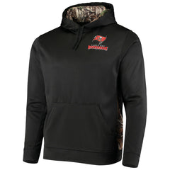 Tampa Bay Buccaneers Dunbrooke Logo Ranger Pullover Hoodie Black/Realtree Camo | NFL