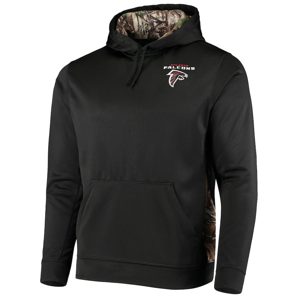 Atlanta Falcons Dunbrooke Logo Ranger Pullover Hoodie Black/Realtree Camo | NFL