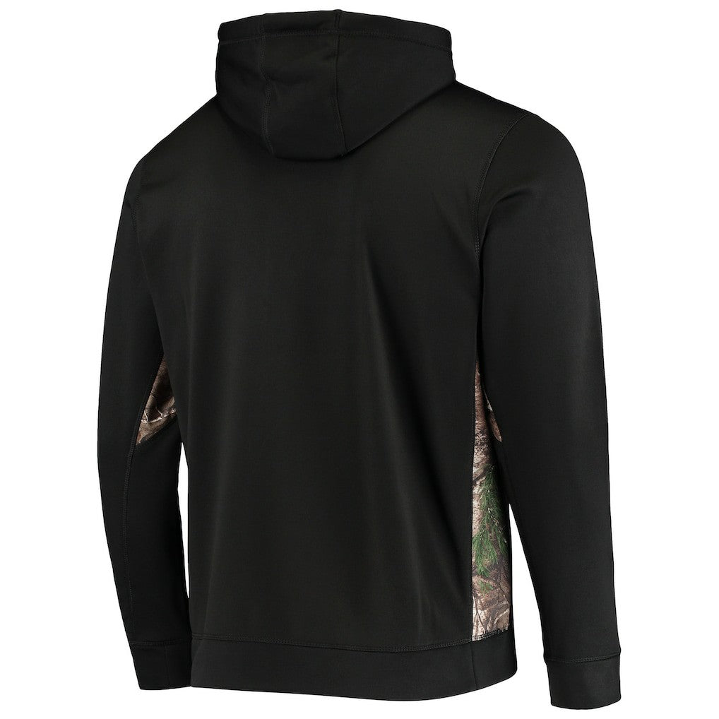 New York Giants Dunbrooke Logo Ranger Pullover Hoodie Black/Realtree Camo | NFL