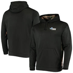Detroit Lions Dunbrooke Logo Ranger Pullover Hoodie Black/Realtree Camo | NFL