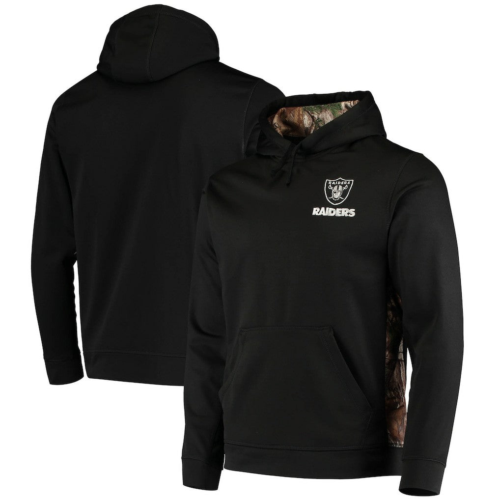 Las Vegas Raiders Dunbrooke Logo Ranger Pullover Hoodie Black/Realtree Camo | NFL