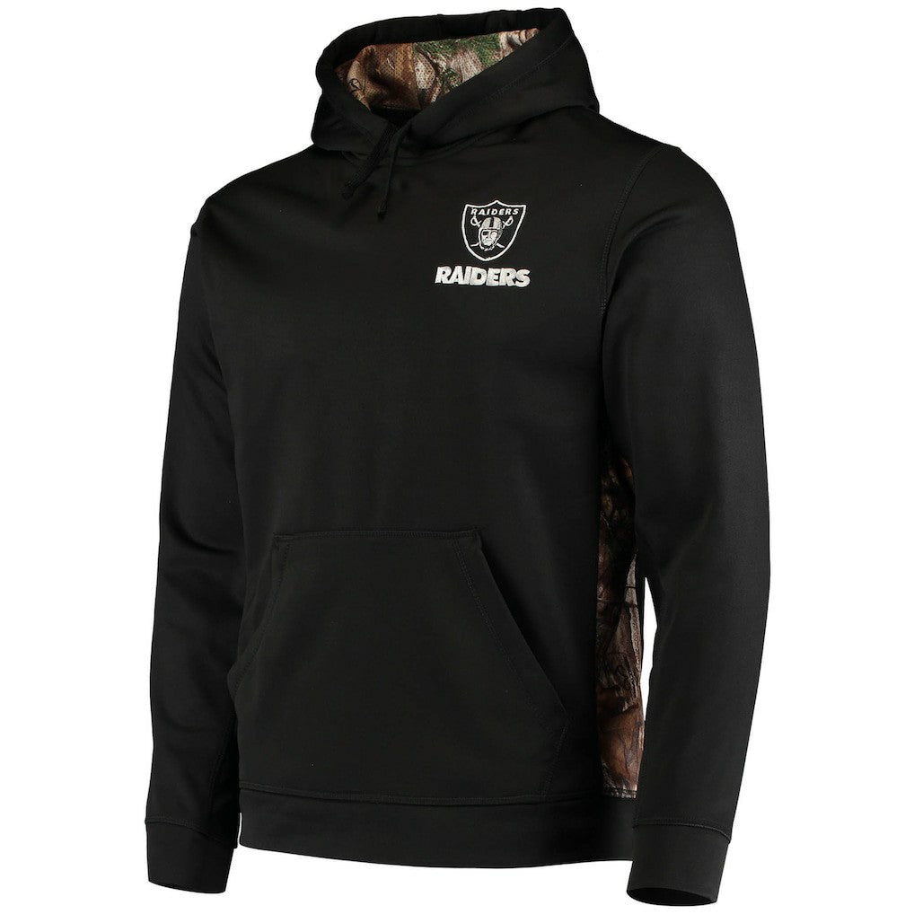 Las Vegas Raiders Dunbrooke Logo Ranger Pullover Hoodie Black/Realtree Camo | NFL