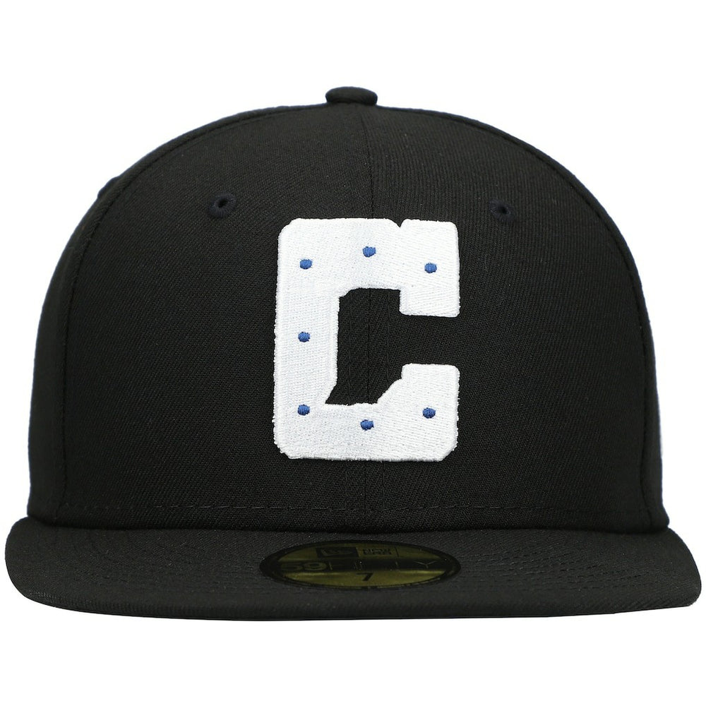 Indianapolis Colts New Era Omaha 59FIFTY Fitted Hat Black | NFL