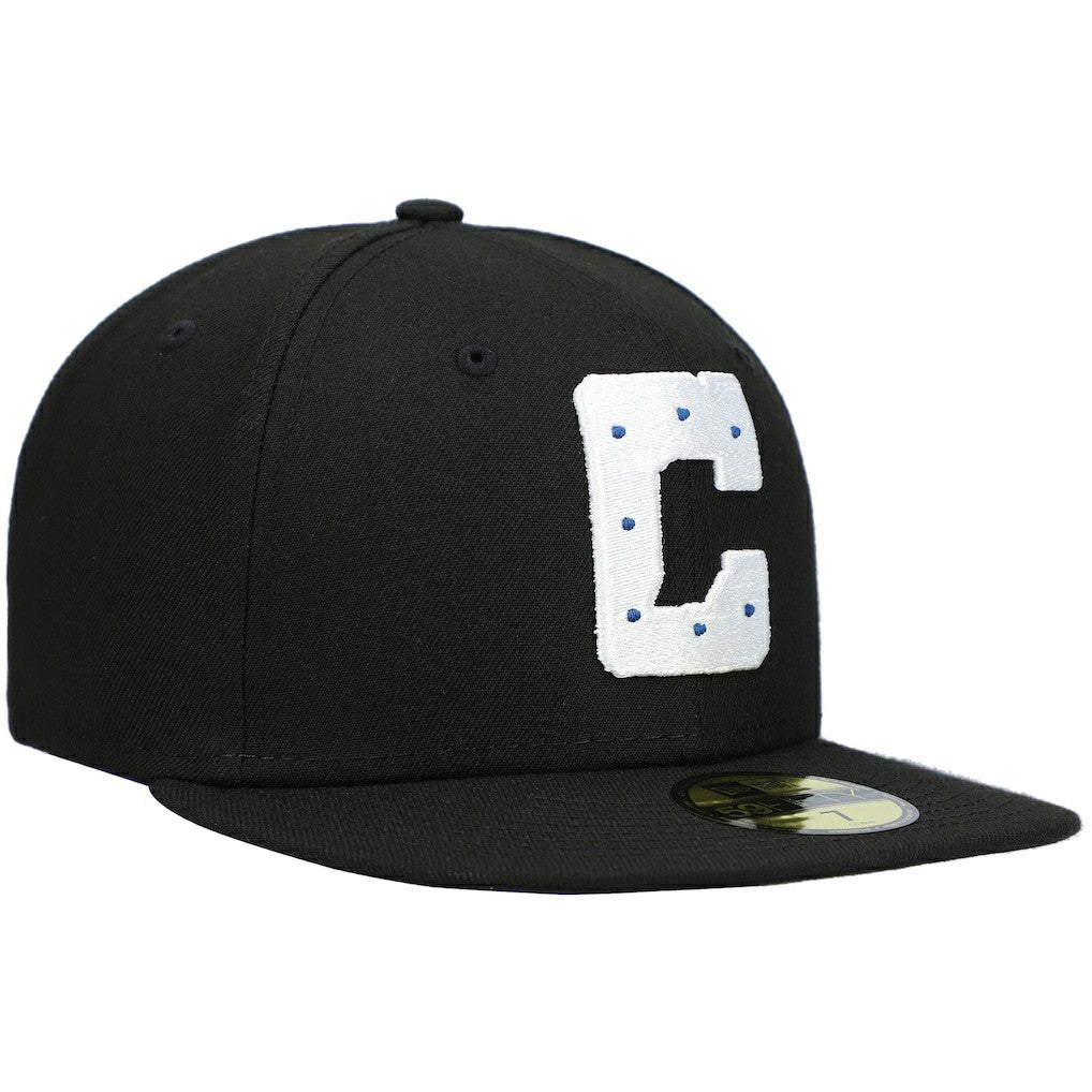 Indianapolis Colts New Era Omaha 59FIFTY Fitted Hat Black | NFL