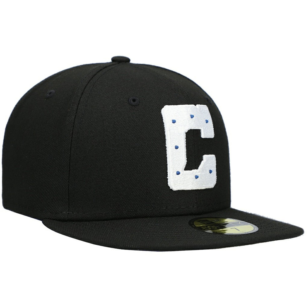 Indianapolis Colts New Era Omaha 59FIFTY Fitted Hat Black | NFL