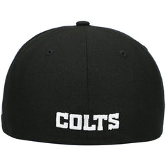 Indianapolis Colts New Era Omaha 59FIFTY Fitted Hat Black | NFL