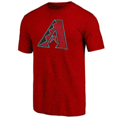 Arizona Diamondbacks Weathered Official Logo Tri-Blend T-Shirt - MLB