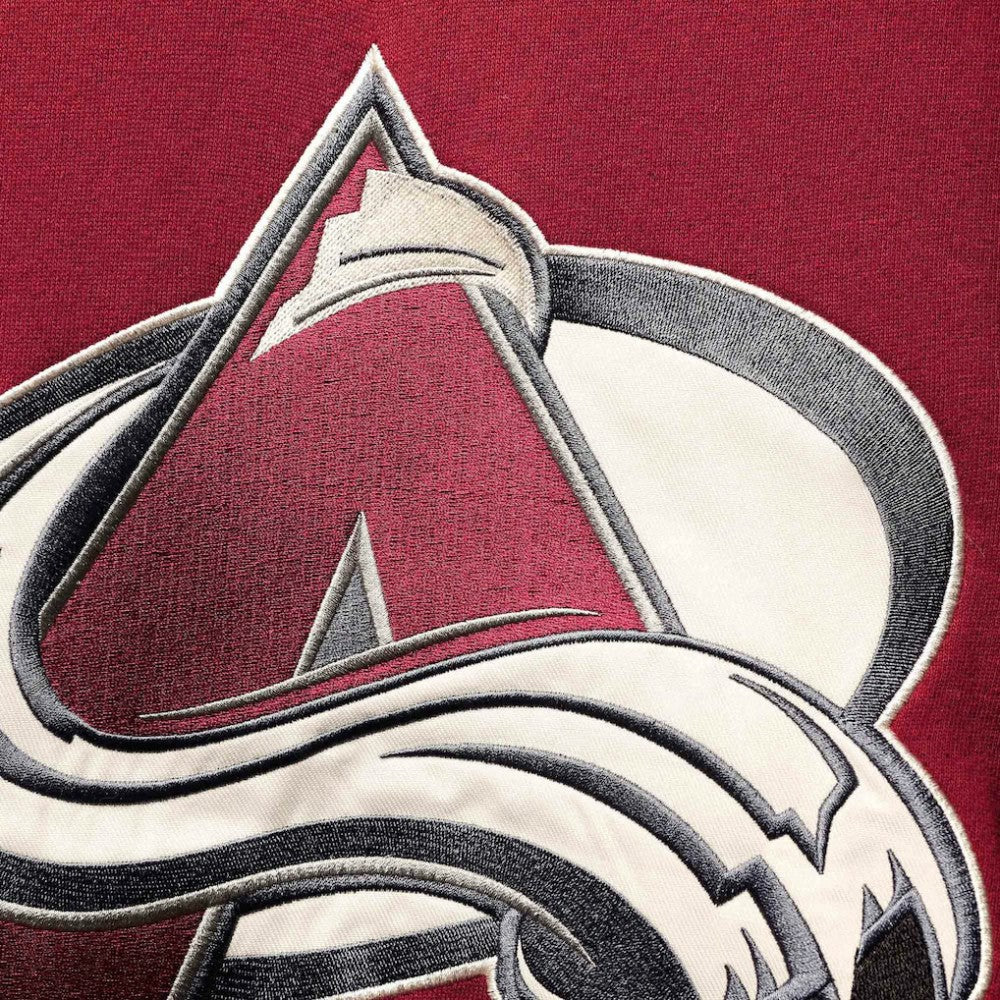 Nathan MacKinnon Colorado Avalanche '47 Player Name & Number Lacer Pullover Hoodie - Burgundy - NHL