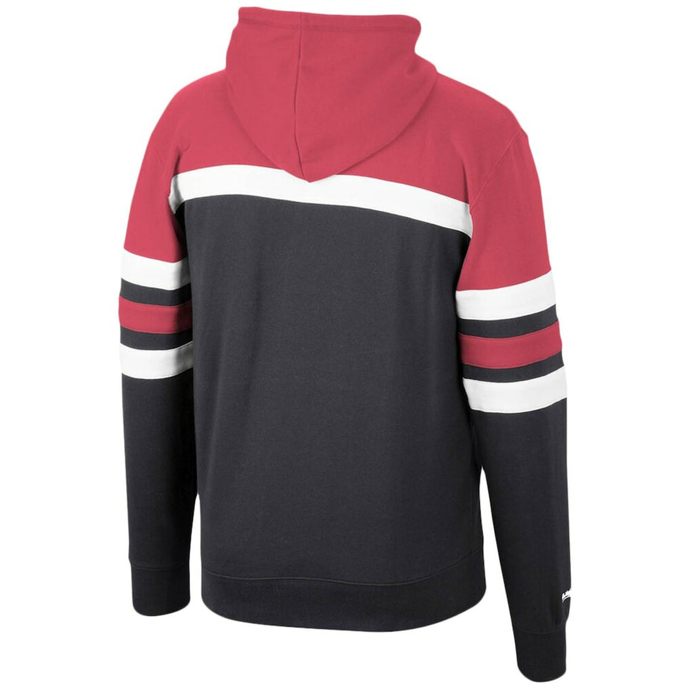 Arizona Cardinals Head Coach Pullover Hoodie Cardinal/Black | Mitchell & Ness