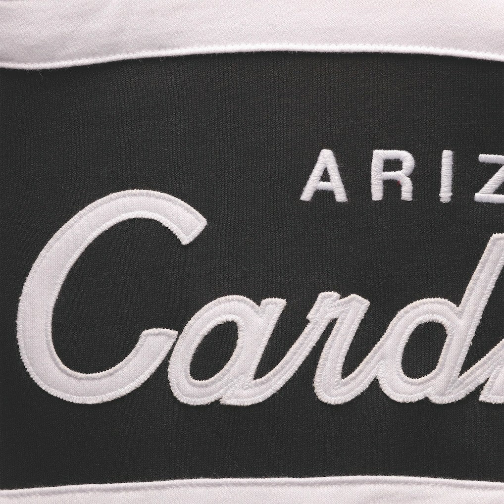 Arizona Cardinals Head Coach Pullover Hoodie Cardinal/Black | Mitchell & Ness